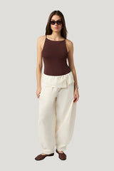 High Neck Bodysuit — model front