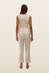 Iria Top Lola Polka Dot — model back