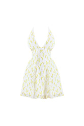 Iris Halter Neck Mini Dress