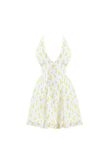 Iris Halter Neck Mini Dress