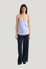 Iza Silk Cami — model front
