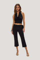 Jay Cowl Neck Top — model front