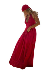 Jersey Open Back Maxi Dress — packshot
