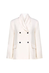 JIHA Shawl collar jacket — packshot