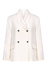 JIHA Shawl collar jacket — packshot