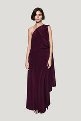 Kaftan Silk Gown — model front