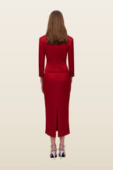 Kaya skirt — model back