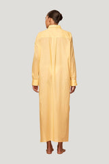 Kokomo Kaftan - Meyer Cotton Voile — model side