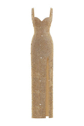 Kroon Maxi Dress - Gold — packshot