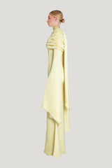 Kyra Dress - Butter — model side
