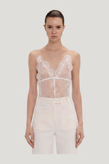 Lace Bodysuit — model side