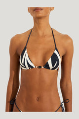 Lazure Bikini Top — model side