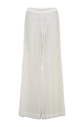 Leilani Sheer Drawstring Wide Leg Pants — packshot