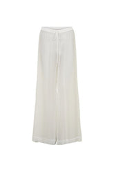 Leilani Sheer Drawstring Wide Leg Pants — packshot