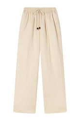 Linen Mix Tie Waist Trousers — packshot