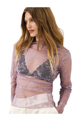 Long Sleeve Lace Top — packshot