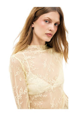 Long Sleeve Lace Top — packshot