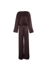 Long Sleeve Silk Jumpsuit — packshot