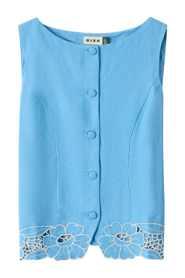 Lucca - Daisy Cutwork Embroidery — packshot
