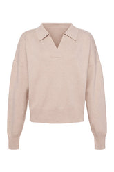 Luxe Knit Polo Sweater | Doe — packshot