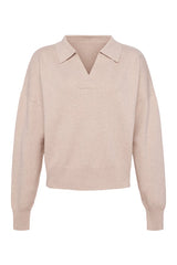 Luxe Knit Polo Sweater | Doe — packshot
