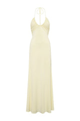 Maely Gathered Slinky Maxi Dress — packshot