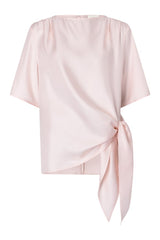 MANO Asymmetric silk top — packshot