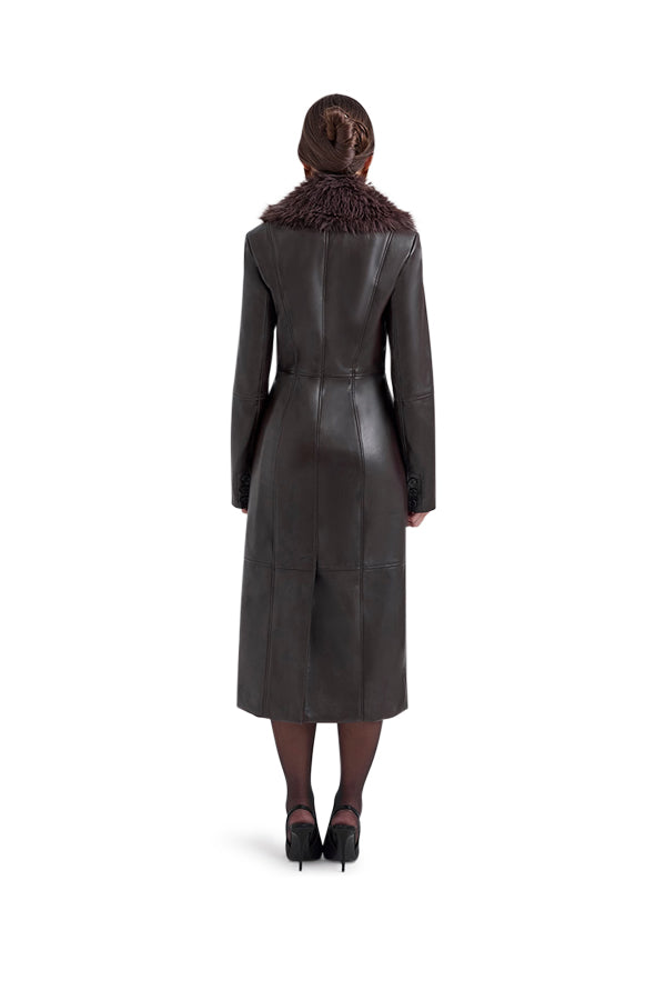 Marcel Leather Coat