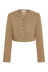 Marielle Button Up Cropped Jacket — packshot