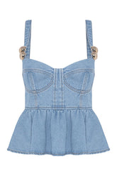 Marina Denim Top — packshot