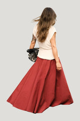 Maxi Skirt — model side