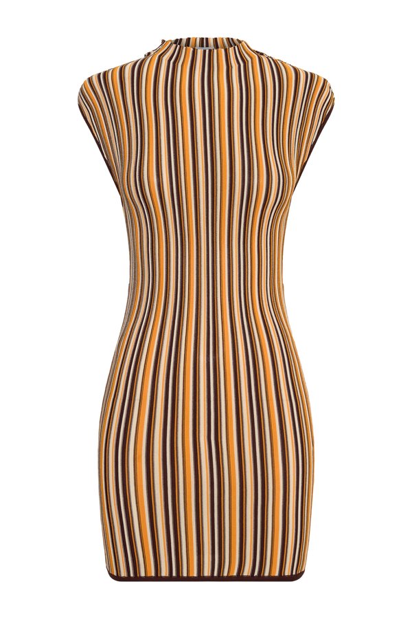Meggie Striped Sleeveless Mini Dress — packshot