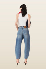 Balloon jeans — model back