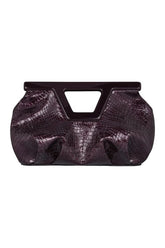 Micro Georgia In Purple Croc-Effect — packshot