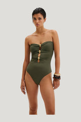 Milea swimsuit — model side