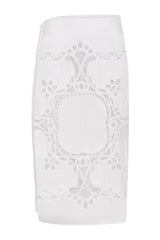 Monaco Cotton Sarong - Optic — packshot