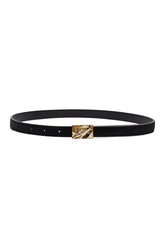 MORGAN LDS Pony-effect leather belt — packshot