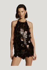 Museum jumpsuit — model side