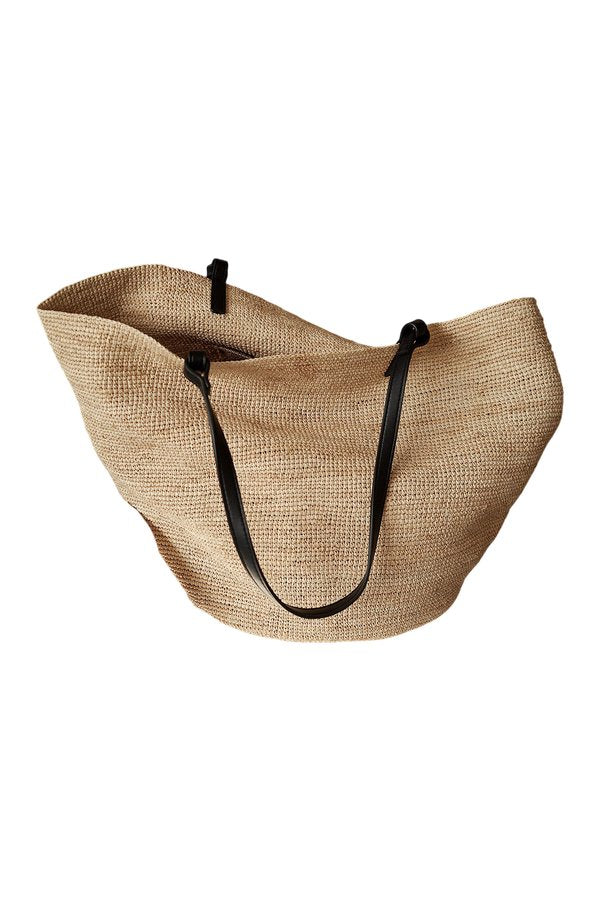 Natural Raffia Tote — packshot