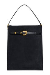 Harmonica Maxi - Suede bag — packshot