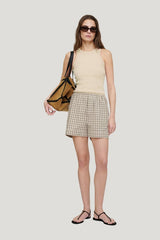 Herve - Tank top - Creme — model front