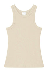 Herve - Tank top - Creme — packshot
