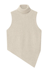 Fennec - Knit vest - Creme — packshot