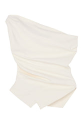 Off shoulder lapel top — packshot