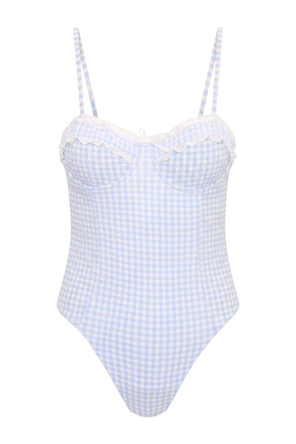 Olivienne Gingham One-Piece Swimsuit — packshot