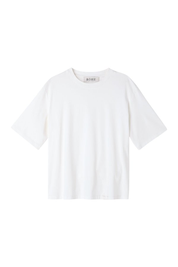 Oversized cotton silk t-shirt — packshot