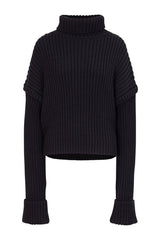 Oversized Ribbed Wool Sweater — packshot