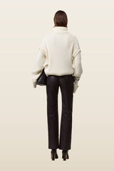 Oversized Ribbed Wool Sweater — carry 4