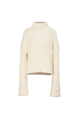 Oversized Ribbed Wool Sweater — packshot