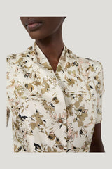 Printed silk twill shirt — carry 3